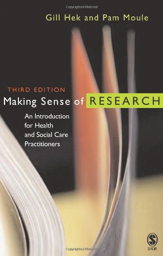 Imagen de archivo de Making Sense of Research: An Introduction for Health and Social Care Practitioners a la venta por WorldofBooks