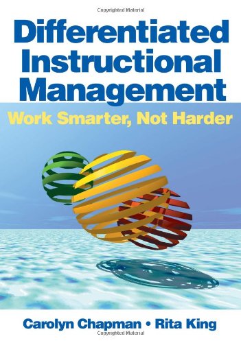 Imagen de archivo de Differentiated Instructional Management : Work Smarter, Not Harder a la venta por Better World Books