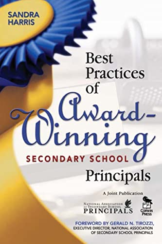 Imagen de archivo de Best Practices of Award-Winning Secondary School Principals a la venta por Better World Books: West