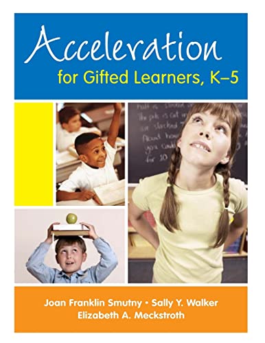 Beispielbild fr Acceleration for Gifted Learners, K-5 zum Verkauf von Ria Christie Collections