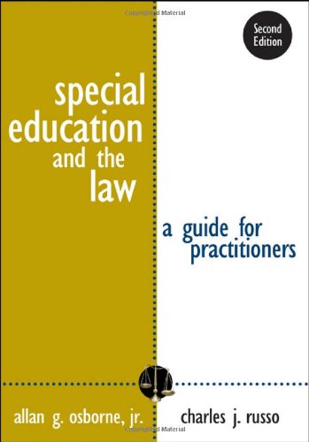 9781412926232: Special Education and the Law: A Guide for Practitioners