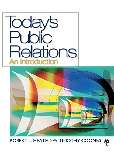 Beispielbild fr Today's Public Relations: An Introduction zum Verkauf von BookHolders