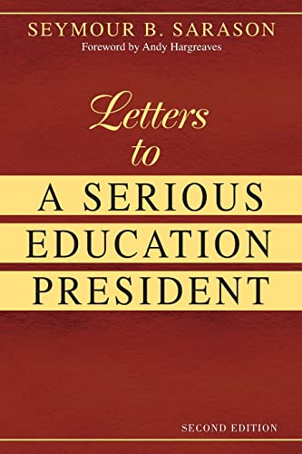 Imagen de archivo de Letters to a Serious Education President a la venta por HPB-Ruby