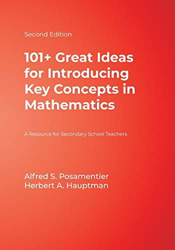 Beispielbild fr 101+ Great Ideas for Introducing Key Concepts in Mathematics: A Resource for Secondary School Teachers zum Verkauf von WorldofBooks