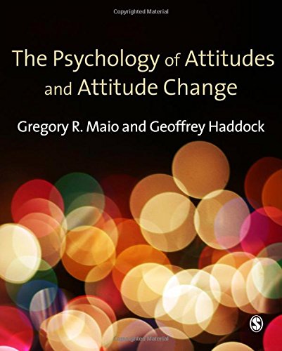 Beispielbild fr The Psychology of Attitudes and Attitude Change zum Verkauf von Better World Books