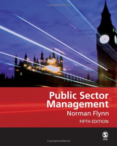 9781412929929: Public Sector Management