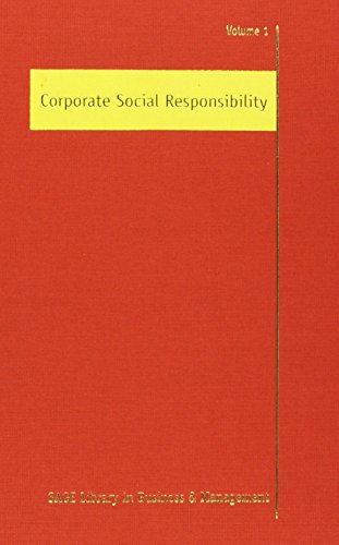 9781412930635: Corporate Social Responsibility (SAGE Library in Business and Management)