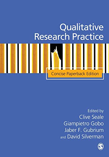 Beispielbild fr Qualitative Research Practice: Concise Paperback Edition zum Verkauf von WorldofBooks