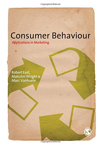 Stock image for Consumer Behaviour: Applications in Marketing for sale by AwesomeBooks