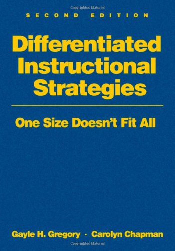 Stock image for Differentiated Instructional Strategies: One Size Doesn?t Fit All for sale by Irish Booksellers