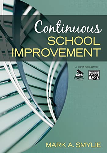 Imagen de archivo de Continuous School Improvement (Leadership for Learning Series) a la venta por HPB-Red