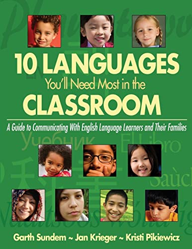 Beispielbild fr Ten Languages You'll Need Most in the Classroom : A Guide to Communicating with English Language Learners and Their Families zum Verkauf von Better World Books