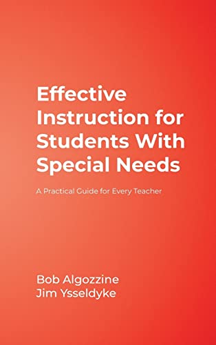 Stock image for Effective Instruction for Students With Special Needs: A Practical Guide for Every Teacher for sale by Lucky's Textbooks