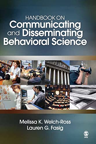 Stock image for Handbook on Communicating and Disseminating Behavioral Science for sale by ThriftBooks-Atlanta