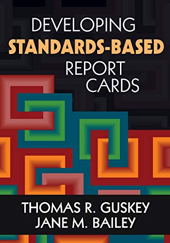 Imagen de archivo de Developing Standards-Based Report Cards a la venta por Better World Books