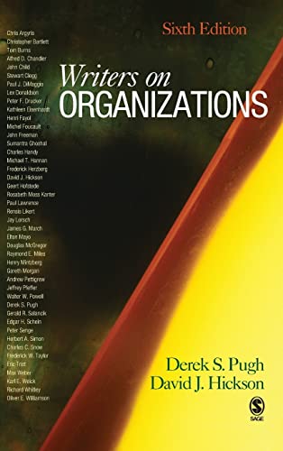 9781412941020: Writers on Organizations