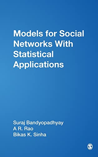 Beispielbild fr Bandyopadhyay, S: Models for Social Networks With Statistica (Advanced Quantitative Technology in the Social Sciences, Band 13) zum Verkauf von Buchpark