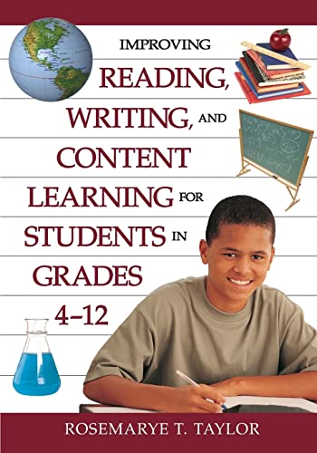 Stock image for Improving Reading, Writing, and Content Learning for Students in Grades 4-12 for sale by BooksRun