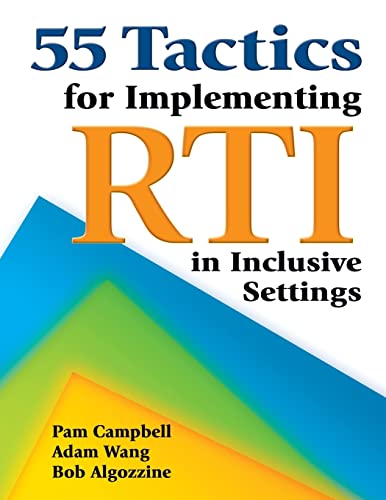 Imagen de archivo de 55 Tactics for Implementing RTI in Inclusive Settings (NULL) a la venta por Chiron Media