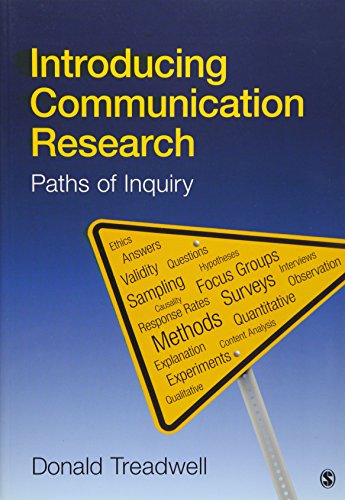 Beispielbild fr Introducing Communication Research : Paths of Inquiry zum Verkauf von Better World Books