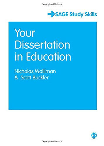 9781412946230: Your Dissertation In Education