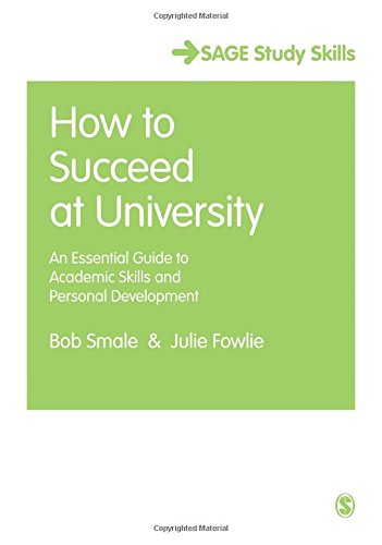 Beispielbild fr How to Succeed at University: An Essential Guide To Academic Skills And Personal Development (Sage Study Skills Series) zum Verkauf von AwesomeBooks