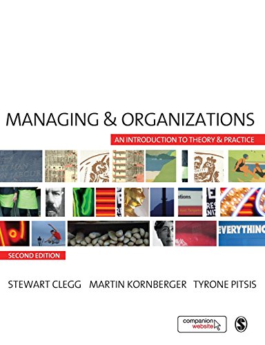 9781412948784: Managing and Organizations: An Introduction to Theory and Practice