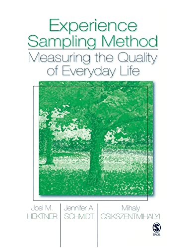 Immagine dell'editore per Experience Sampling Method: Measuring the Quality of Everyday Life venduto da Ria Christie Collections