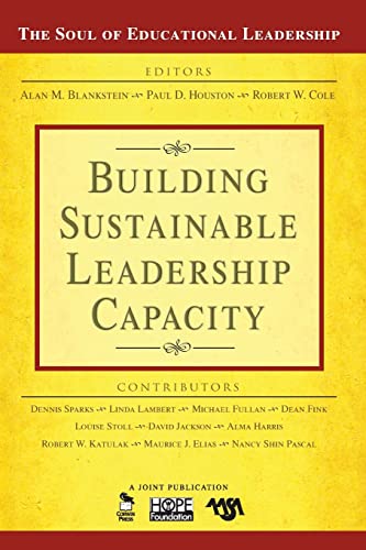 Beispielbild fr Building Sustainable Leadership Capacity zum Verkauf von Better World Books: West