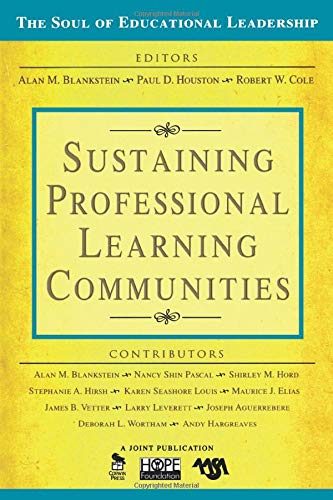 9781412949385: Sustaining Professional Learning Communities