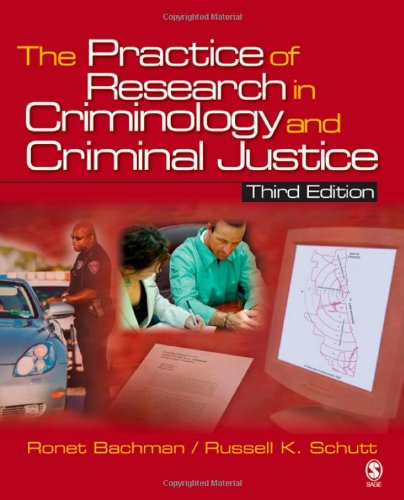 Beispielbild fr The Practice of Research in Criminology and Criminal Justice zum Verkauf von Better World Books