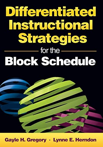 9781412950961: Differentiated Instructional Strategies for the Block Schedule