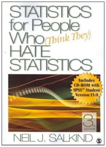 Stock image for Statistics for People Who (Think They) Hate Statistics for sale by Better World Books