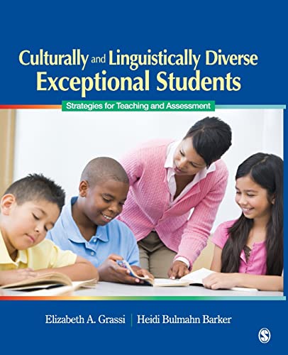 Imagen de archivo de Culturally and Linguistically Diverse Exceptional Students: Strategies for Teaching and Assessment a la venta por Goodwill of Colorado