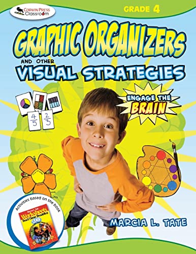 Imagen de archivo de Engage the Brain: Graphic Organizers and Other Visual Strategies, Grade Four [Paperback] [Sep 20, 2007] Tate, Marcia L. a la venta por Kell's Books