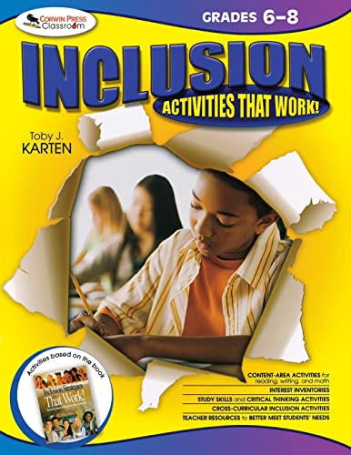 Stock image for Inclusion Activities That Work! Grades 6-8 for sale by HPB Inc.