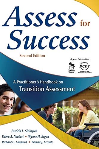 9781412952804: Assess for Success: A Practitioner′s Handbook on Transition Assessment