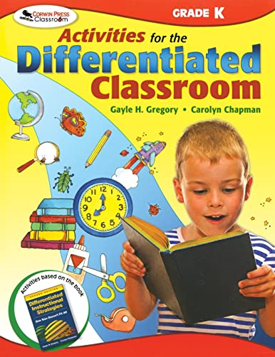 Imagen de archivo de Activities for the Differentiated Classroom: Kindergarten a la venta por Better World Books