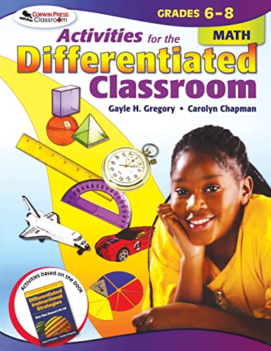 Stock image for Activities for the Differentiated Classroom: Math, Grades 6 - 8 for sale by HPB Inc.