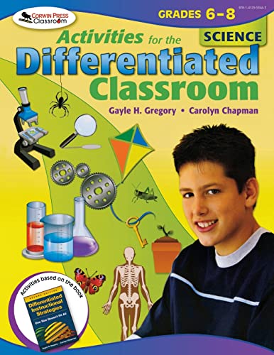 Stock image for Activities for the Differentiated Classroom: Science, Grades 6-8 for sale by Better World Books