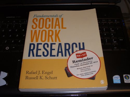 Stock image for Fundamentals of Social Work Research for sale by ThriftBooks-Atlanta
