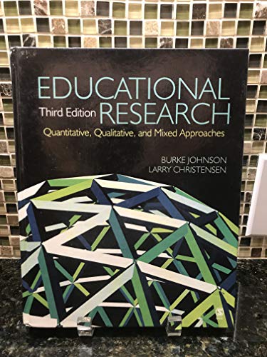 Stock image for Educational Research: Quantitative, Qualitative, and Mixed Approaches for sale by BooksRun