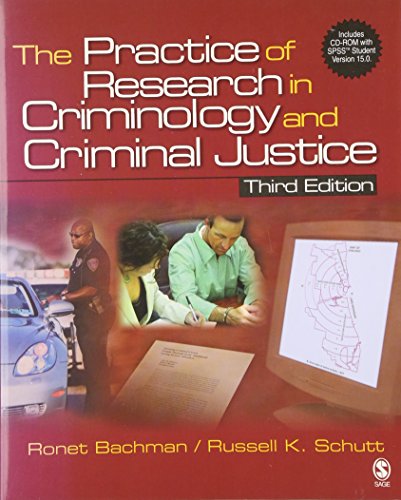 Stock image for The Practice of Research in Criminology and Criminal Justice with SPSS Student Version 15.0 for sale by HPB-Red