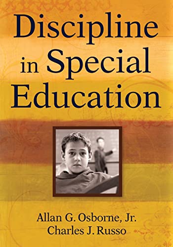 Beispielbild fr Discipline In Special Education ; 9781412955119 ; 1412955114 zum Verkauf von APlus Textbooks