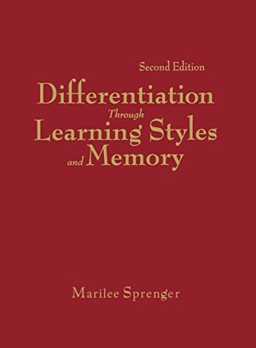 9781412955447: Differentiation Through Learning Styles and Memory