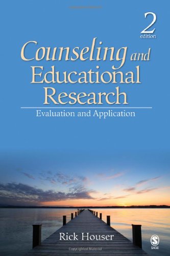 9781412956611: Counseling and Educational Research: Evaluation and Application