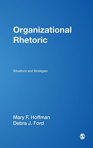 Stock image for Organizational Rhetoric: Situations and Strategies for sale by -OnTimeBooks-