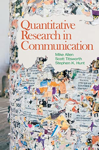 9781412956963: Quantitative Research in Communication