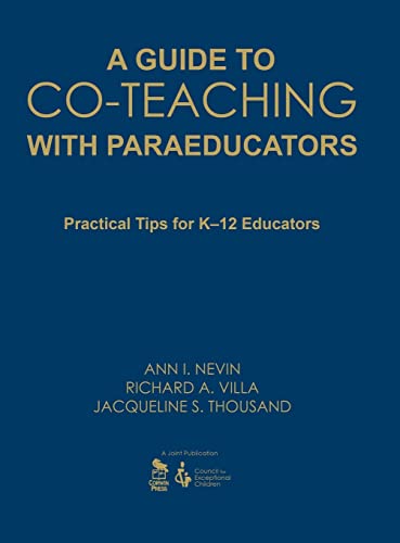 Stock image for A Guide to Co-Teaching with Paraeducators for sale by Books Puddle