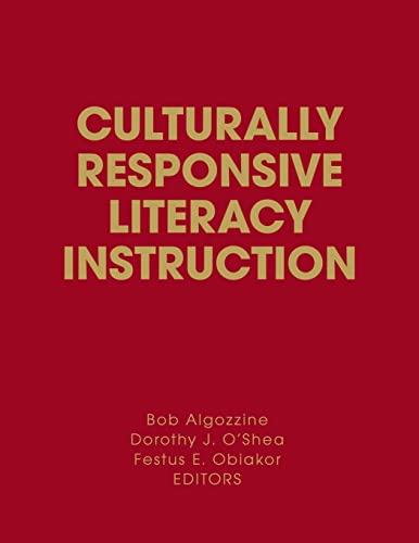 Imagen de archivo de Culturally Responsive Literacy Instruction a la venta por Better World Books